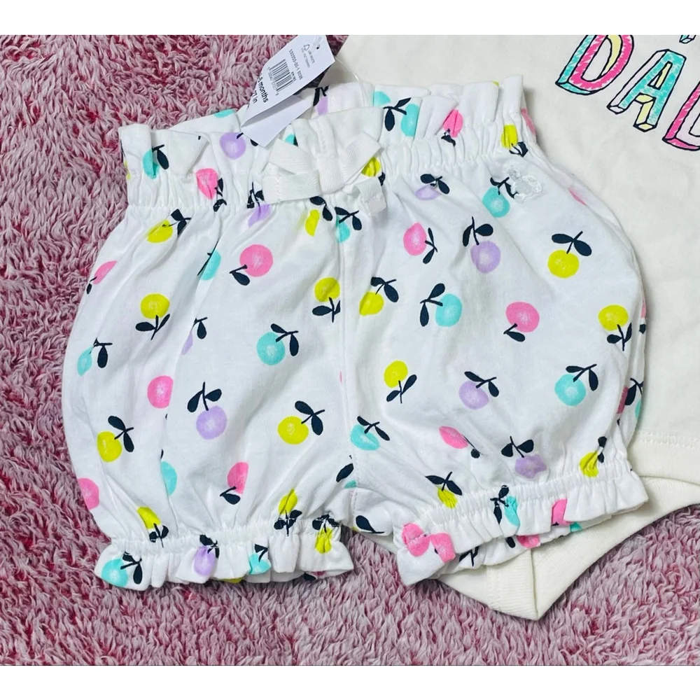 Baby GAP Matching Set 3-6 Months “adore my dad” Bodysuit & Shorts